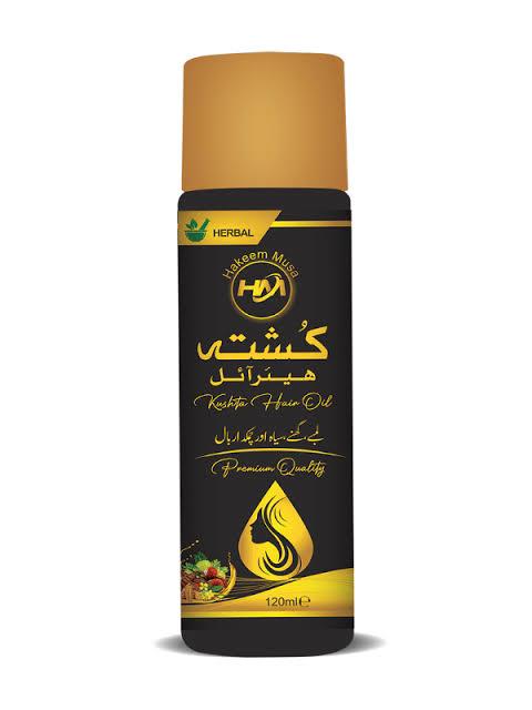 Kushta Herbal Hair Oil For Long And Healthy Hair 120ml